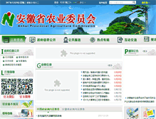 Tablet Screenshot of ahny.gov.cn